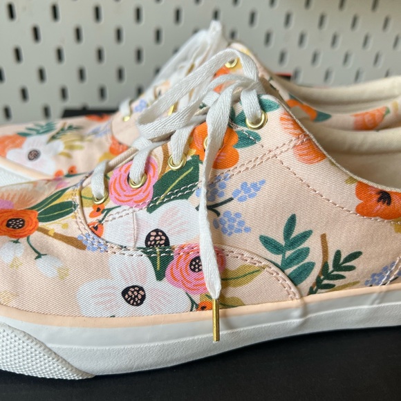 Keds x Rifle Paper Co. Women's Lively Floral Print Sneakers - Picture 7 of 11